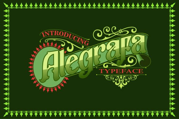 Alegrafa: A Vintage Font for Timeless Design