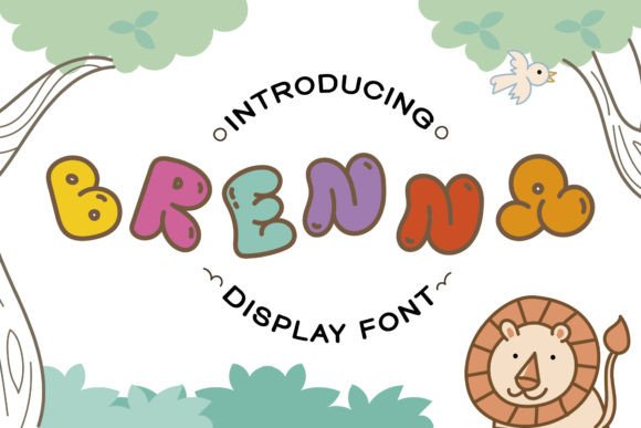 Brenna Font: Playful Typography for Digital Marketing