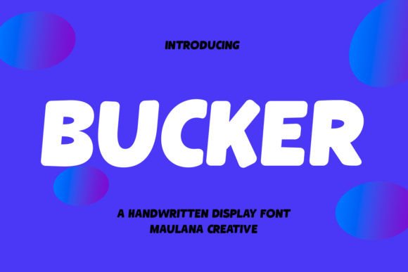 Bucker Font for Web Design