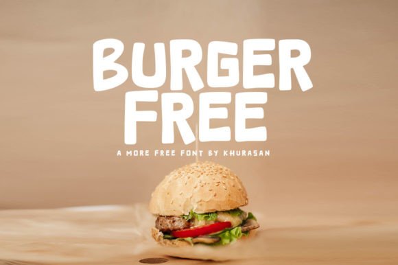 Burger Free Font for Creative Design