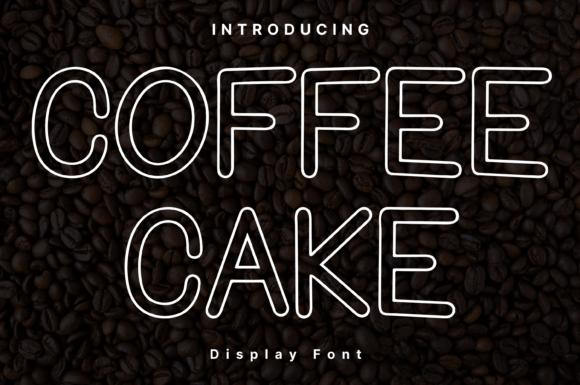 Coffee Cake Font: Whimsical and Clean