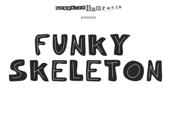 Funky Skeleton Regular Font