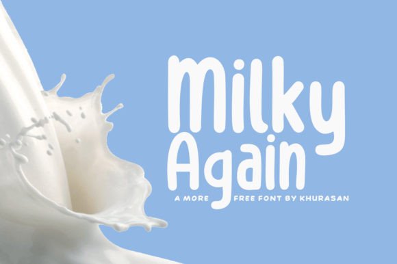 Milky Again Font Review