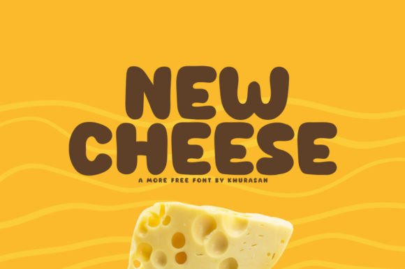 New Cheese Font for Creative Projects