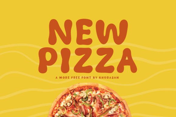 New Pizza Font for Creative Projects