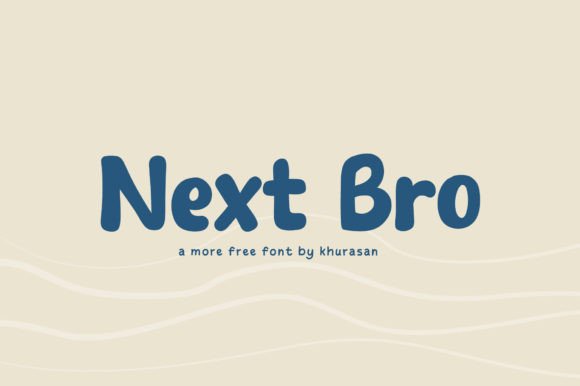 Next Bro Font for Bold Branding