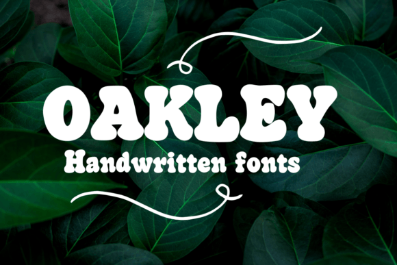 Oakley: A Handwritten Font for Creative Campaigns