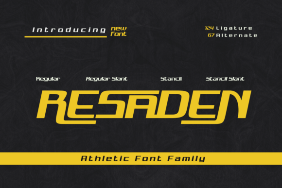 Resaden: Bold Font for Dynamic Campaigns