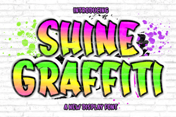 Shine Graffiti Font Review