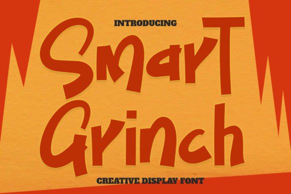 Smart Grinch Font for Creative Web Design