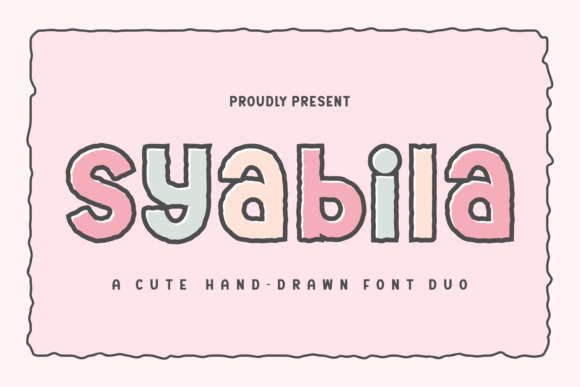 Syabila: A Playful Display Font for Business Branding