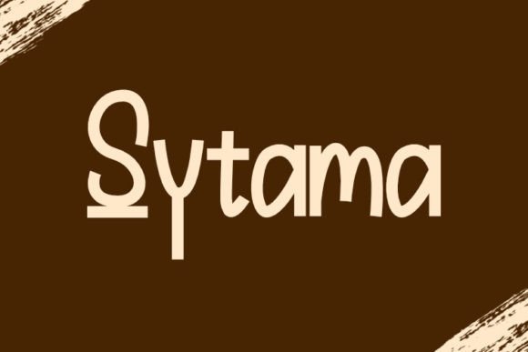 Sytama: A Premium Display Font