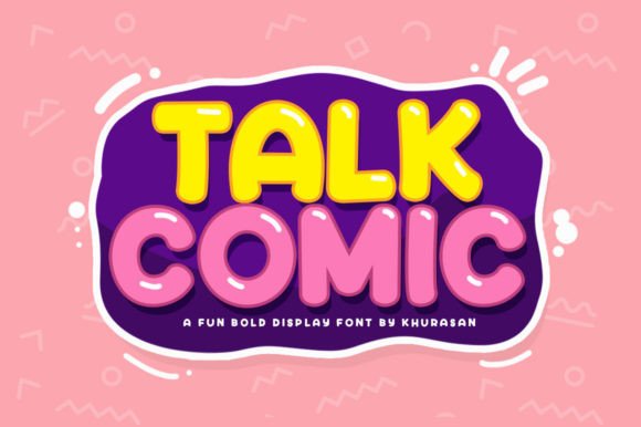 Talk Comic Font for Creative Projects